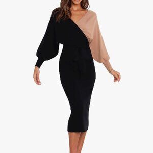 Petal + Pup Colorblock Sweater Dress Size 8